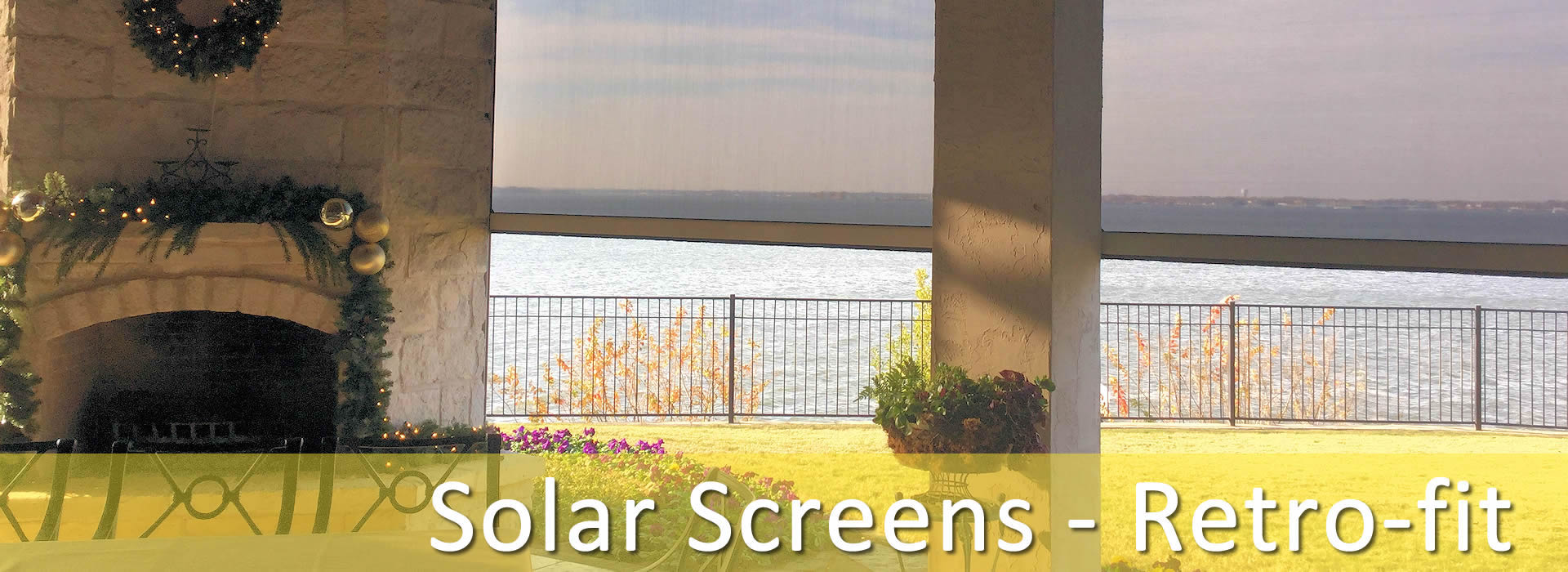 Retractable Solar Screens
